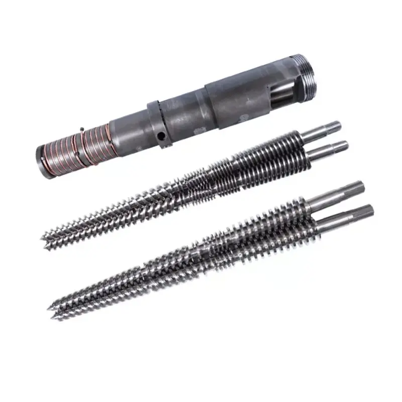 PVC დაფა Conical Twin Screw Barrel PVC დაფა Conical Twin Screw Barrel