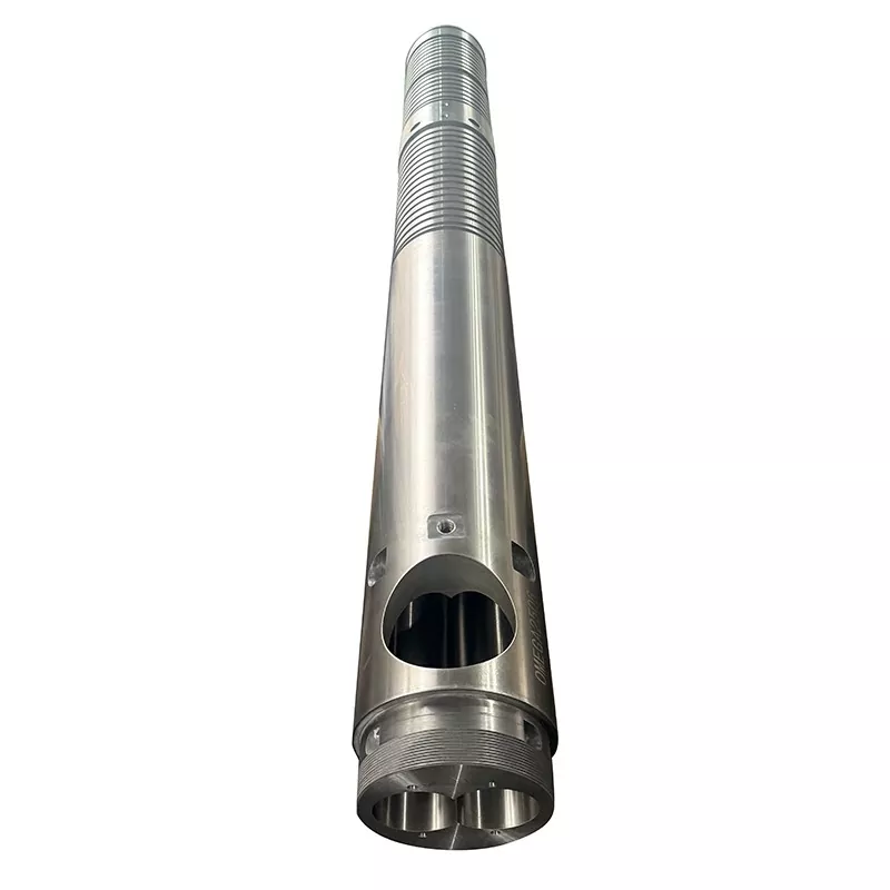 Counter-Rotating Parallel Twin Screw Barrel