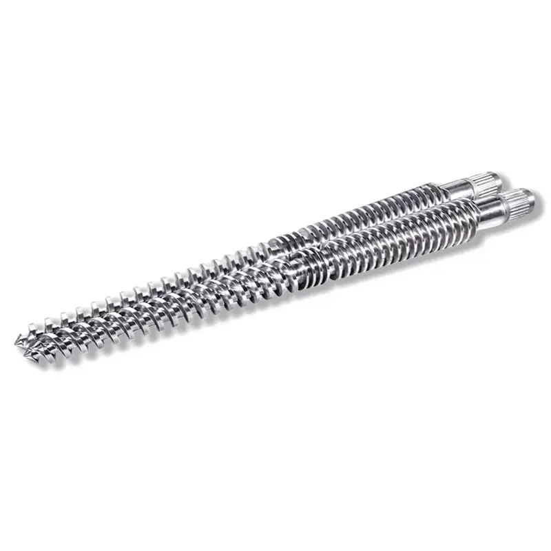 ჩახლართული კონუსური ორმაგი ხრახნი