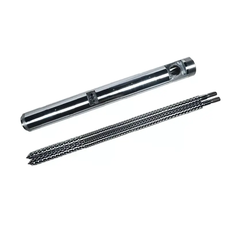 PVC პარალელური Twin Screw ბარელი